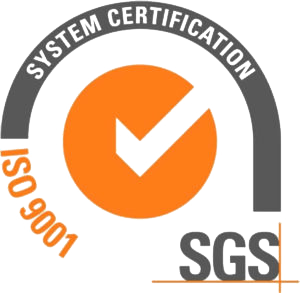 Quality management system certified by SGS to ISO 9001:2015